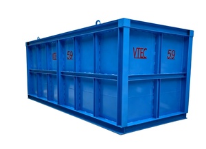 El tanque de almacenamiento de agua de acero tiene una capacidad de 21,200 litros, lo que le ofrece resistencia a la corrosión y al envejecimiento. Es una versión. - Product Image 2