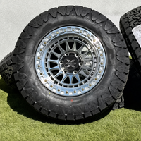 XINGTU Geschmiedete LKW-Räder Schwerlast-Offroad-Felgen für Ford F250 F350 8x170 Ram 2500 8x165.1 Silverado 3500HD 8x180 Sierra