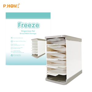 Conteneur de stockage du lait maternel, réutilisable et essentiel pour l'allaitement, organisateur et <span class=keywords><strong>tour</strong></span> de congélation pour les sacs de stockage du lait maternel - Product Image 1