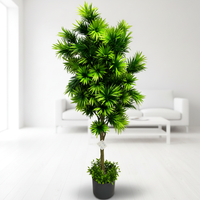 Vente en gros d'oliviers artificiels pour intérieur et extérieur, plantes artificielles, feuilles d'ananas simulées, décoration végétale pour la maison, le bureau et les magasins