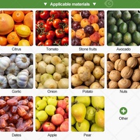 Machine automatique de calibrage et de tri des fruits et légumes (mangues, dattes, cerises, olives, ail) pour la consommation humaine et l'agroalimentaire