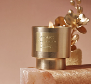 Vela Aromática de Cera de Soya Natural de Calidad Superior en Vaso Metálico, de Larga Duración, para Ambiente Festivo, Regalo de Cumpleaños, Boda o Negocios - Product Image 2