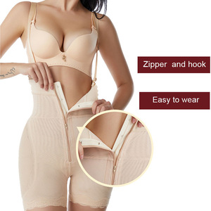 신상품 고압축 수술 후 수술 Fajas Colombianas 거들 배 제어 바디 쉐이프웨어 - Product Image 2