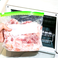 Biologisch afbreekbare LDPE-ritszakjes voor diepvriesvoedsel, sandwiches, fruit etc.