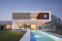 Maison Préfabriquée Modulaire à Deux Étages en Kit, Villa Moderne à Structure en Acier Léger, Maison Préfabriquée en Béton