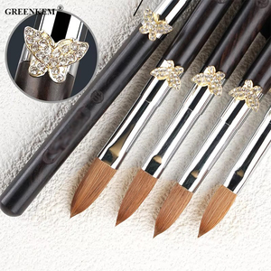 Pincel Profesional <span class=keywords><strong>de</strong></span> Acrílico para <span class=keywords><strong>Uñas</strong></span> Rosewood, Pincel Profesional para Manicura, Extensión <span class=keywords><strong>de</strong></span> <span class=keywords><strong>Uñas</strong></span>, Esculpido y Arte <span class=keywords><strong>de</strong></span> <span class=keywords><strong>Uñas</strong></span> - Product Image 2