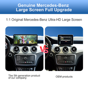 Pantalla de Navegación Inalámbrica CarPlay y Android Auto Ultrafina de 12.3 Pulgadas con Sistema Linux para <span class=keywords><strong>Mercedes</strong></span> <span class=keywords><strong>Benz</strong></span> NTG4.5/5.0 W204 W176 W212 - Product Image 4
