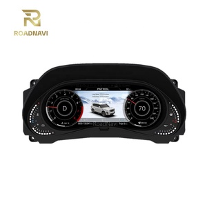 Tableau de bord numérique pour voiture RoadNavi OEM Linux pour Nissan Patrol Y62 QX56 QX80 LHD RHD 2012-2023, compteur de vitesse, tableau de bord - Product Image 3