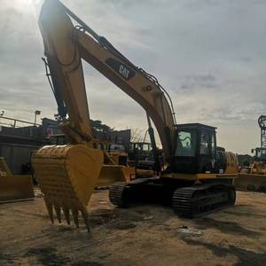 Caterpillar original 20Ton usado CAT 320D Excavadora hidráulica sobre orugas Buen estado Motor diésel Precio bajo Maquinaria pesada - Product Image 2