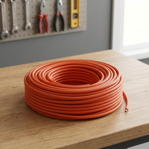 Cable de Soldadura de Cobre Trenzado con Aislamiento de PVC Naranja de 95 mm², Cable de Transmisión de Energía Flexible y Resistente para Uso Industrial - Product Image 3