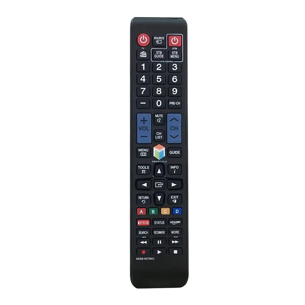 AA59-00784C télécommande universelle pour samsung LCD LED SMART TV STB 433mhz télécommande avec bouton Netflix