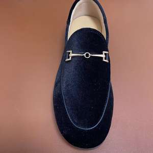 Zapatos Mocasines Planos de Mujer con Parte Superior de Terciopelo y Cuero Genuino, Ligeros, Transpirables y Antideslizantes para Verano - Product Image 3