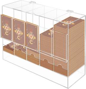 Barre d'or graduée en acrylique Gengar Card Cadre d'affichage vertical Étui rigide aveugle ETB Protecteur de carte à collectionner Coffret cadeau Game Boy - Product Image 4