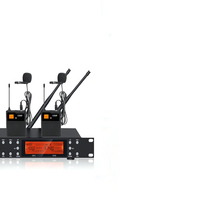 Système de microphone de conférence sans fil professionnel portable en métal pour un à quatre utilisateurs, léger, avec récepteur