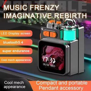 Mini Altavoz Inalámbrico Inteligente Portátil con Pantalla Táctil, Sonido HD Potente, Luces LED, para Casa/Aire Libre/Viajes/Ducha/Fiestas/Playa - Product Image 5