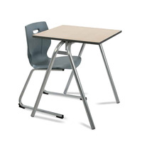 Table d'école empilable simple, mobilier de salle de classe, bureau d'étude pour étudiants
