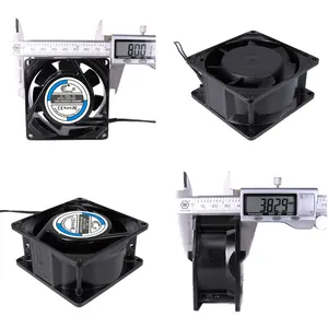 8038 80x80x38mm ac 110v 220v brushless fan 240volt ac axail flow fan with Advertising machine fans cooling air