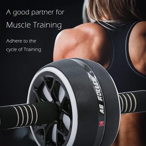 Roue <span class=keywords><strong>abdominale</strong></span> antidérapante Leeton 360 degrés en PP+ABS <span class=keywords><strong>pour</strong></span> la musculation à domicile et en salle de sport, équipement d'entraînement de force, genouillère - Product Image 5