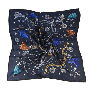 2026 SIlk &amp; Cotton Blend Floral <strong>Pattern</strong> Customized Printed Silk <strong>Shawl</strong> - Product Image 5