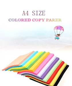 Многоцветная Тяжелая копировальная бумага формата A4, тонкая картонная бумага для печати, 80 GSM