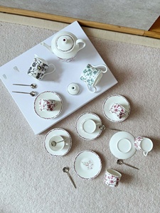 New European Bone China Coffee <b>Set</b> and Afternoon <b>Tea</b> Cup - Product Image 4