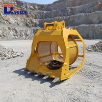 Godet de criblage rotatif hydraulique haute performance pour excavatrice de 15 tonnes