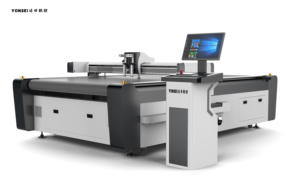 Tự động tấm thức ăn máy cắt với nhăn bánh xe Nụ Hôn dao kéo dao cho nhãn thẻ sóng Máy cắt giấy - Product Image 3