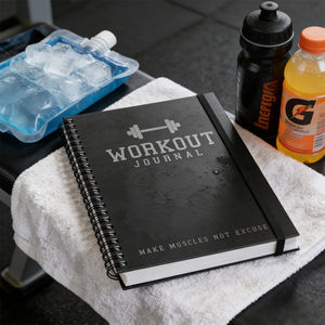 Planificador de Entrenamiento A5 con Espiral, Diario de Fitness para Registrar Objetivos de Gimnasio y Progreso Nutricional, Rastreador de Salud - Product Image 2