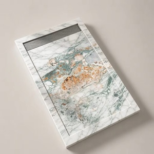 Placa <span class=keywords><strong>de</strong></span> drenaje <span class=keywords><strong>de</strong></span> <span class=keywords><strong>ducha</strong></span> rectangular <span class=keywords><strong>de</strong></span> lujo con patrón <span class=keywords><strong>de</strong></span> piedra, cubierta <span class=keywords><strong>de</strong></span> drenaje lineal oculta para proyectos <span class=keywords><strong>de</strong></span> ingenierí<span class=keywords><strong>a</strong></span> <span class=keywords><strong>de</strong></span> baños comerciales - Product Image 4