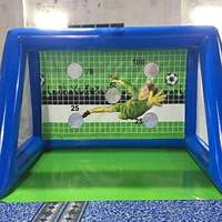 Jeux gonflables de football sur mesure sur le thème du parc d'attractions en plein air