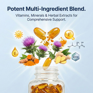 Complément <span class=keywords><strong>D</strong></span>étoxifiant pour le Foie, Chardon-Marie Curcuma, <span class=keywords><strong>Vitamine</strong></span> <span class=keywords><strong>D</strong></span>, Complément <span class=keywords><strong>D</strong></span>étoxifiant Double pour le Foie, avec Choline et <span class=keywords><strong>Vitamine</strong></span> E - Product Image 2