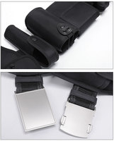 Kit utilitaire d'équipement modulaire de garde de sécurité 8 pochettes de composants sur système de ceinture tactique équipement de défense personnelle