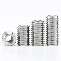Écrou à insertion en aluminium de haute qualité en acier inoxydable M4 M5 M8 M10 M12 M16, adaptateur de vis à filetage intérieur/extérieur pour le bois
