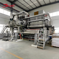 Machine de fabrication de papier toilette en croissant de 2850 mm à haute efficacité, équipement de pulpage, ligne de production de papier tissu