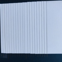 Papier Lin Blanc Fantaisie de Haute Qualité avec Motifs Personnalisés Colorés et Texture Gaufrée