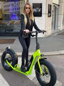 Scooter Eléctrico en Oferta, Apto para Adultos, Scooter de Empuje con Pedales - Product Image 3