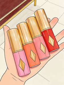 Best-selling Luxurious Liquid <b>Blush</b> WaterproofColor Changing Lasting Natural Mineral CreamPalette Facial Lip Cheek <b>Blush</b> for - Product Image 4