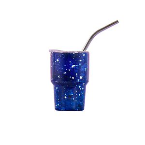 Copo de Viagem Isolado em Aço Inoxidável com Estampa de Leopardo, Mini Tumbler de 3oz para Shot <span class=keywords><strong>Glass</strong></span> - Product Image 2