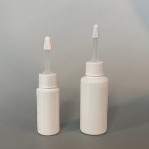 Bouteille vide en plastique à embout fin, ronde, anti-fuite, de 30 ml et 60 ml, très vendue, pour huile capillaire, shampoing et lotion - Product Image 4