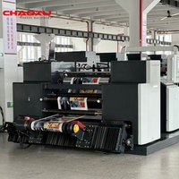 Machine d'impression flexographique pré-imprimée avancée entièrement automatique pour films plastiques OPP PET PVC et boîtes en carton ondulé