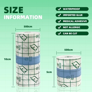 Apósito Médico Risenmed, Rollo de <span class=keywords><strong>Película</strong></span> Adhesiva Transparente de Poliuretano, Cinta Adhesiva Impermeable - Product Image 5