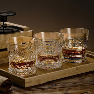 Verres à whisky réutilisables transparents style nordique rétro SQ117 – Vente en gros - Product Image 6