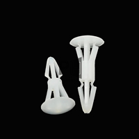 OEM blanc Nylon plastique Rivet Push in Fix Clip Connecteur Fixe Entretoise Support pour PCB Circuit Board 3 4.5 5.5mm Trou