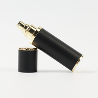 Flacon de parfum de voyage portable en cuir de luxe vide de 5 ml et 10 ml, flacon en verre pour atomiseur de parfum de poche, flacon de voyage à emporter