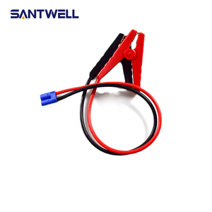 10AWG EC5 Plug to Alligator Clips Test Lead 200A Heavy Duty Silicone Jumper <b>Cable</b> 100mm for Car Jump Starter & <b>Battery</b> Charger - Product Image 2