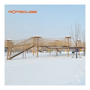 Ropecube aire de jeux extérieure enfants jouer équipement de jeux <span class=keywords><strong>filet</strong></span> d'escalade sans puissance pour aire de jeux Structures de <span class=keywords><strong>corde</strong></span> personnalisées pour le plaisir - Product Image 3