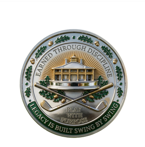 Moneda Conmemorativa del Torneo <span class=keywords><strong>Masters</strong></span> 2026 del Augusta National Golf Club, Artesanía en Metal, Decoración con Temática de Golf, Regalo Coleccionable - Product Image 3