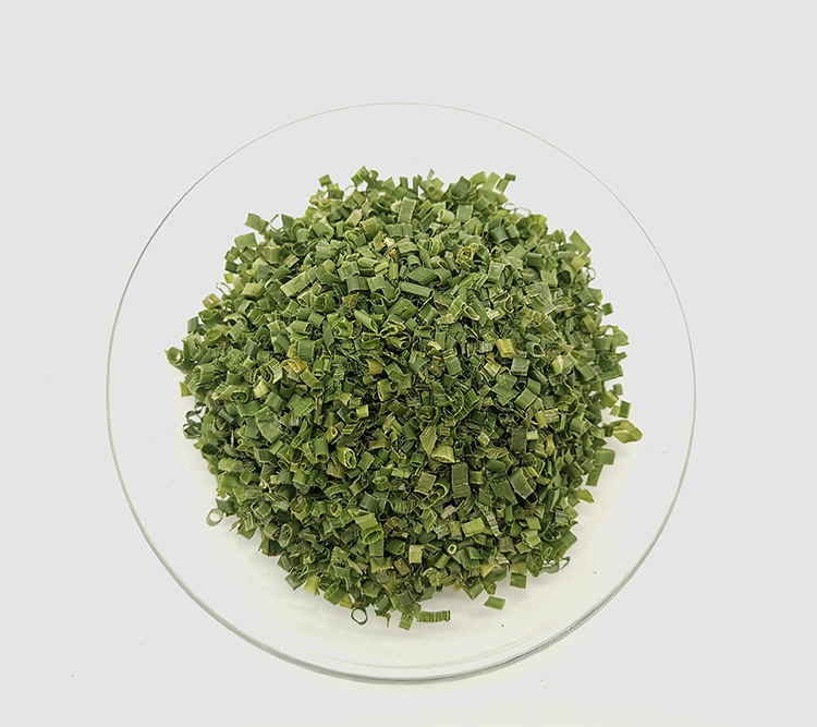 Сушеные овощи FD пружинный лук шальлот скальон чип зеленый лук лик кольцо хлопья порошок