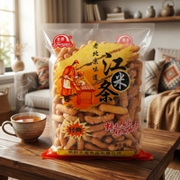 Rasa Klasik Tradisional, Kerupuk Beras Ketan Buatan Tangan, Kue Kering Gaya Lama Jiang Mi Tiao