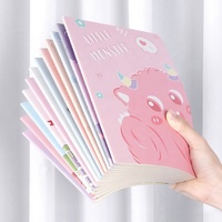 Couvertures de cahiers junior personnalisées, autocollants pour couvertures souples, petit cahier à spirale